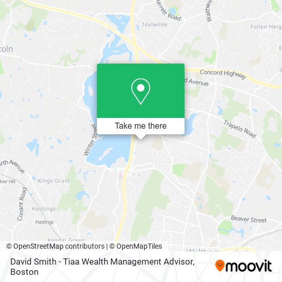David Smith - Tiaa Wealth Management Advisor map
