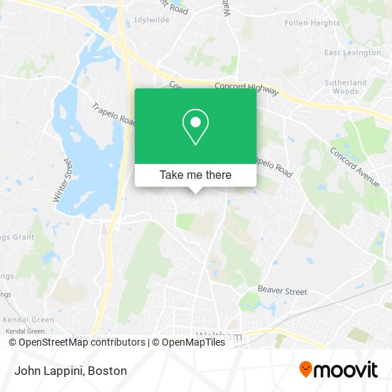 Mapa de John Lappini
