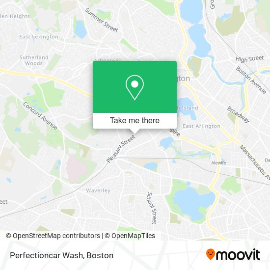 Mapa de Perfectioncar Wash