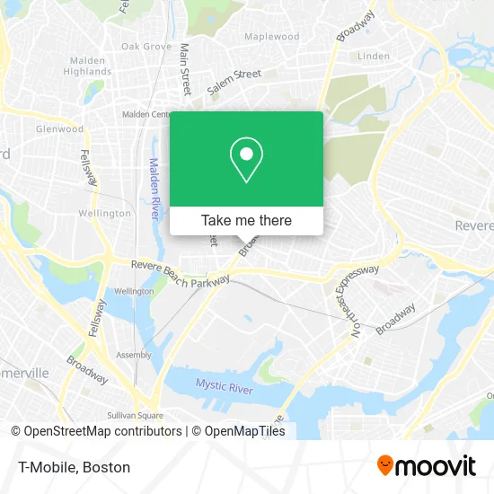 T-Mobile map