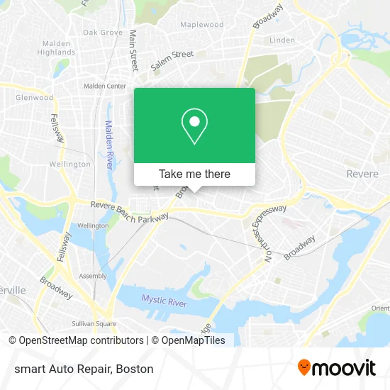 smart Auto Repair map