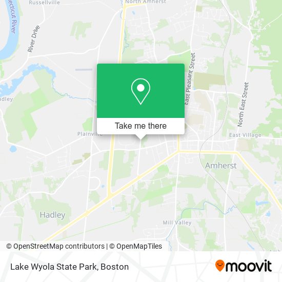 Lake Wyola State Park map
