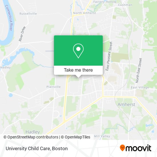 Mapa de University Child Care