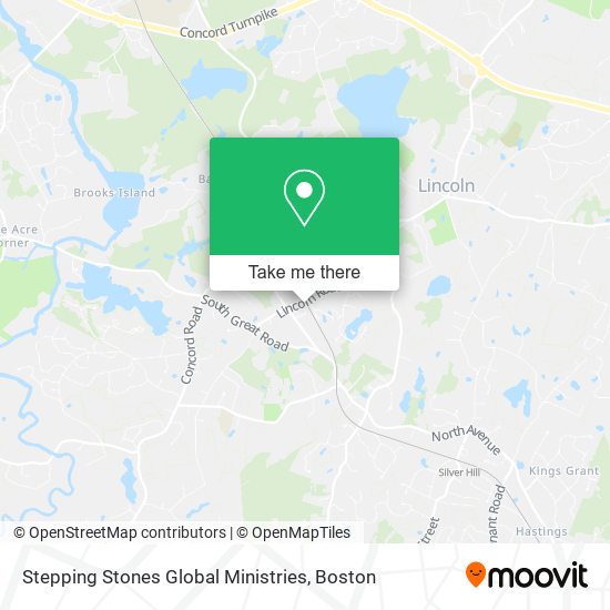 Stepping Stones Global Ministries map