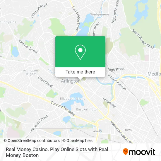 Real Money Casino. Play Online Slots with Real Money map