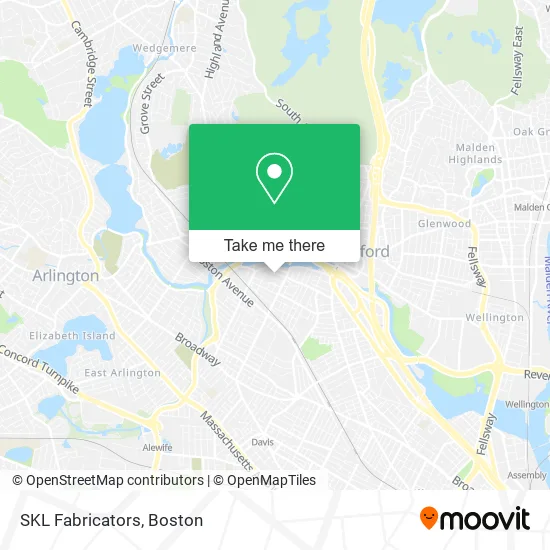 SKL Fabricators map