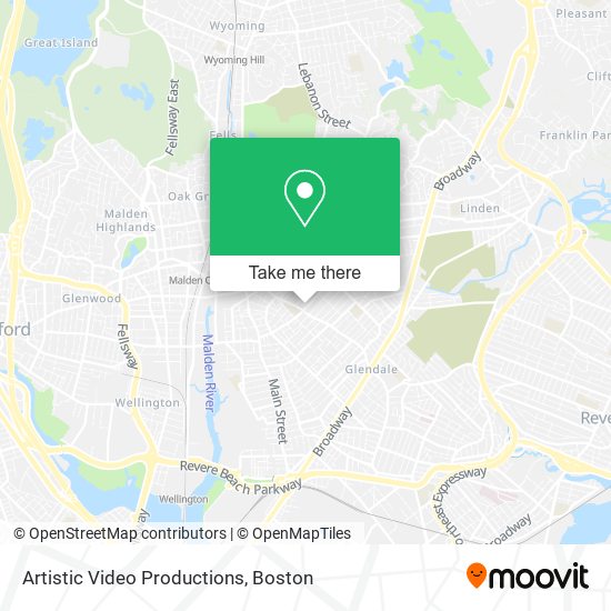 Artistic Video Productions map