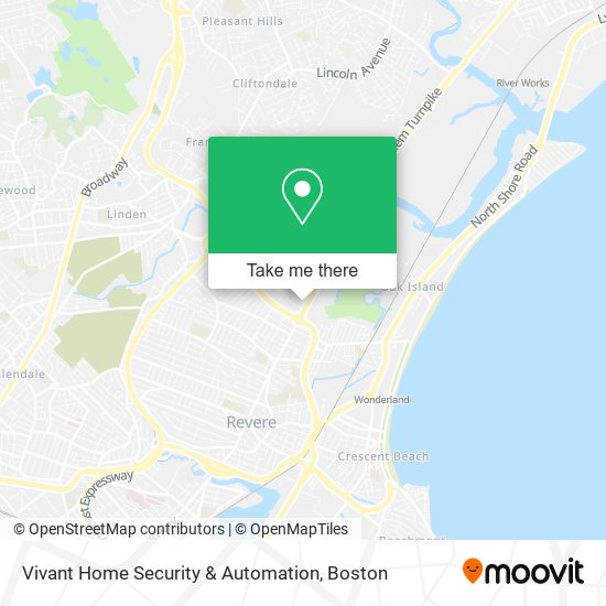 Mapa de Vivant Home Security & Automation