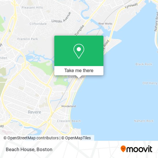 Mapa de Beach House