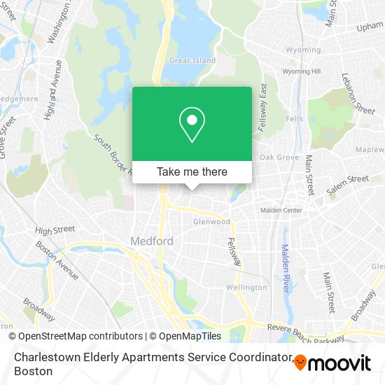 Charlestown Elderly Apartments Service Coordinator map