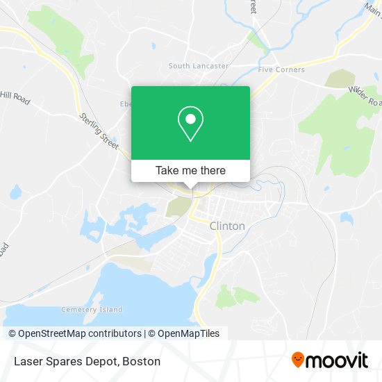 Mapa de Laser Spares Depot