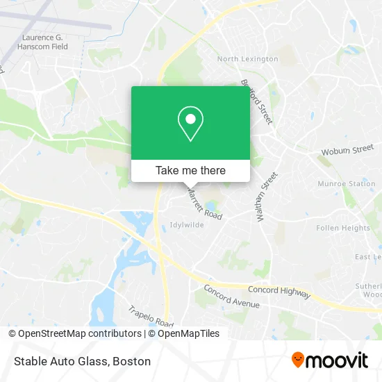 Mapa de Stable Auto Glass