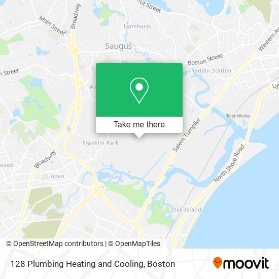 Mapa de 128 Plumbing Heating and Cooling