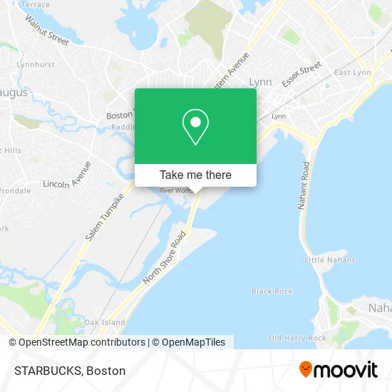 STARBUCKS map