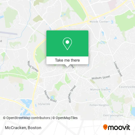 McCracken map
