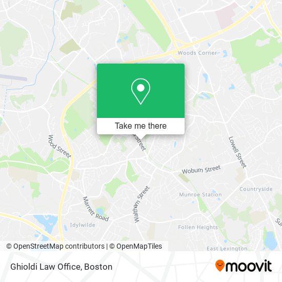 Mapa de Ghioldi Law Office