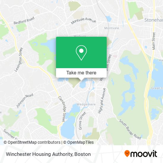 Winchester Housing Authority map