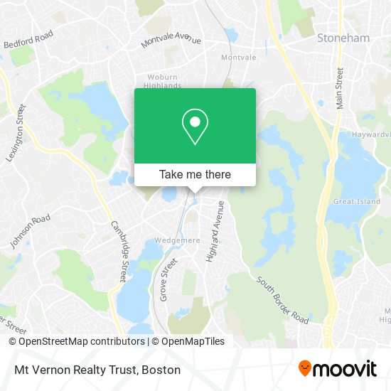 Mapa de Mt Vernon Realty Trust