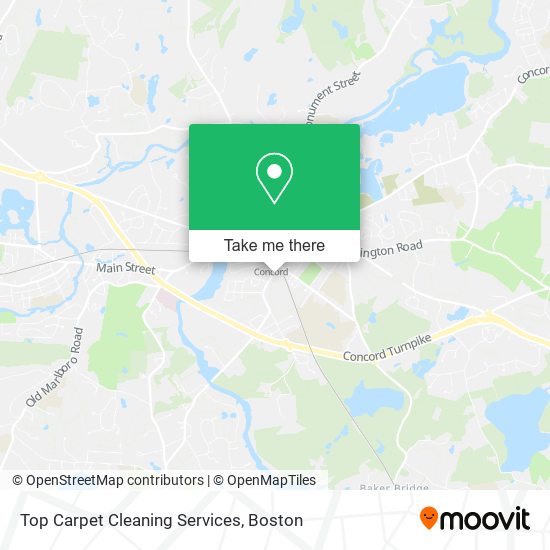 Top Carpet Cleaning Services map