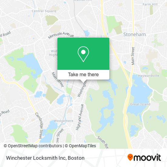 Winchester Locksmith Inc map