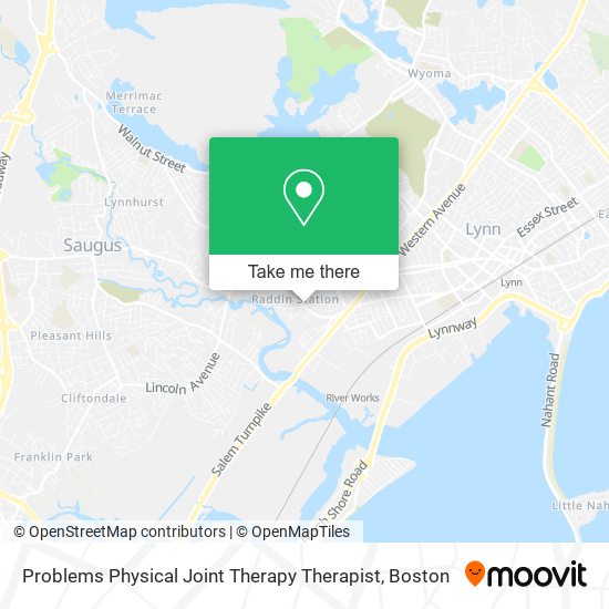 Mapa de Problems Physical Joint Therapy Therapist