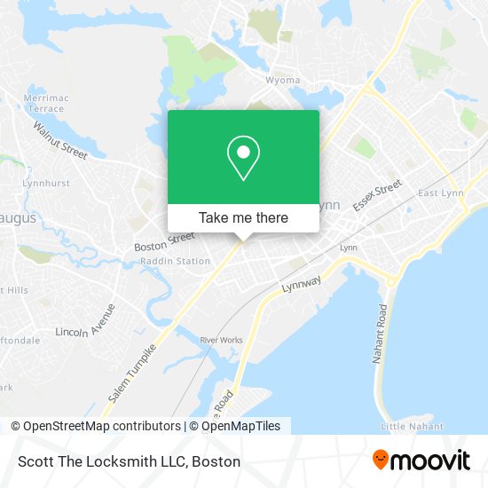 Scott The Locksmith LLC map