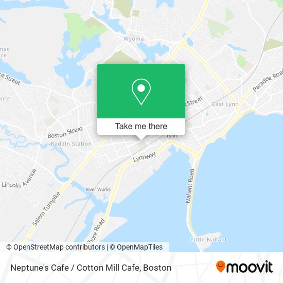 Mapa de Neptune's Cafe / Cotton Mill Cafe