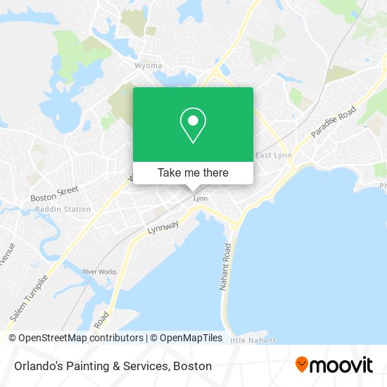 Orlando's Painting & Services map