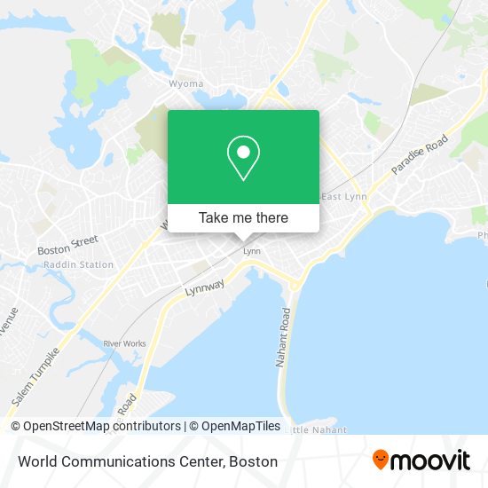 Mapa de World Communications Center