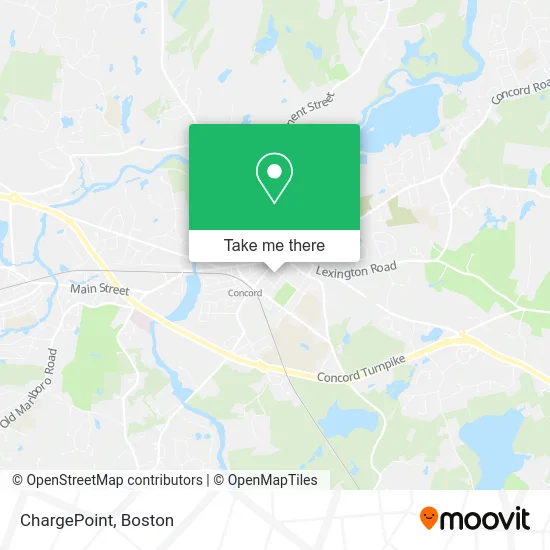 ChargePoint map