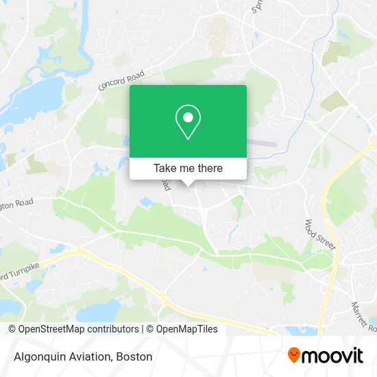 Algonquin Aviation map