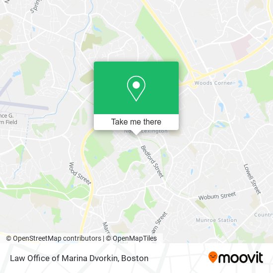 Law Office of Marina Dvorkin map