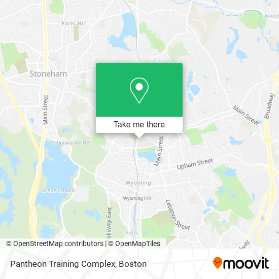Pantheon Training Complex map