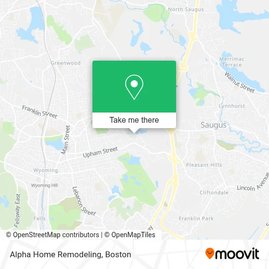 Alpha Home Remodeling map