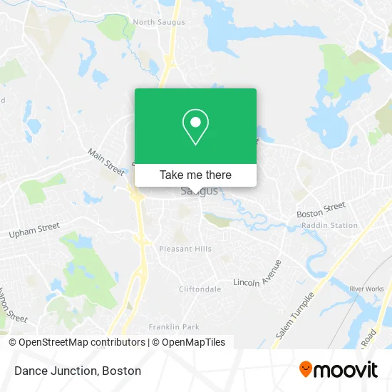 Dance Junction map