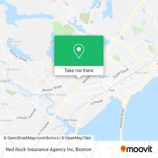 Red Rock Insurance Agency Inc map