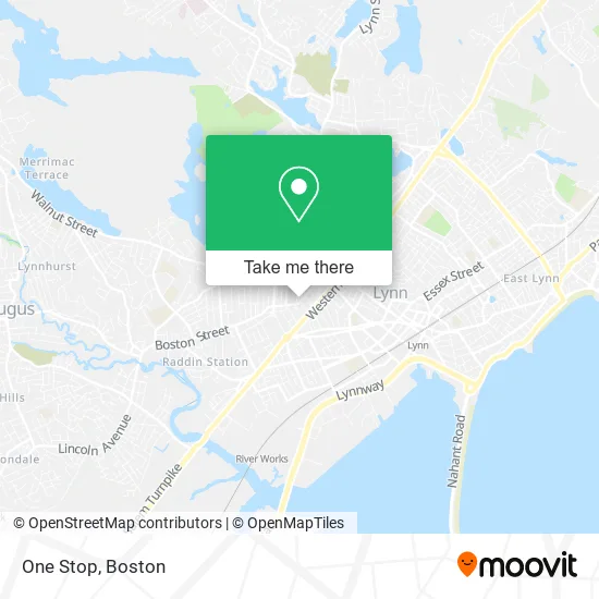 One Stop map
