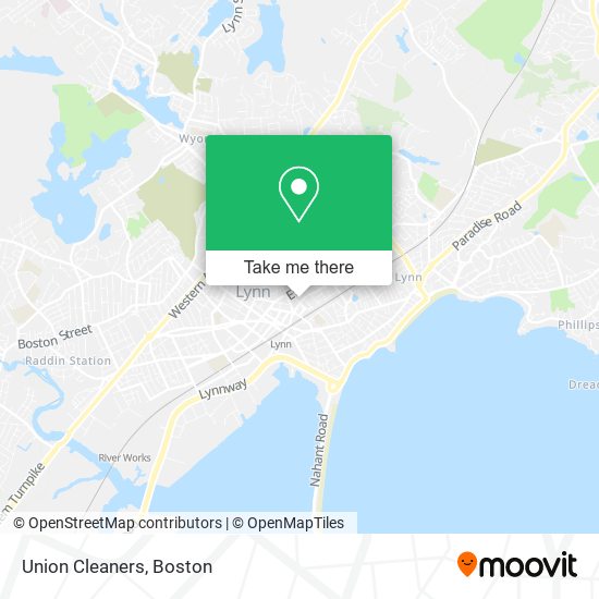 Mapa de Union Cleaners