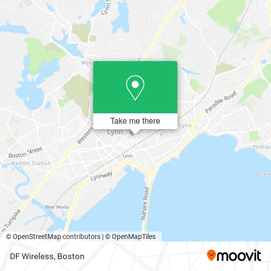 DF Wireless map
