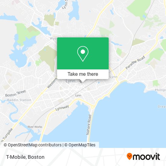 T-Mobile map