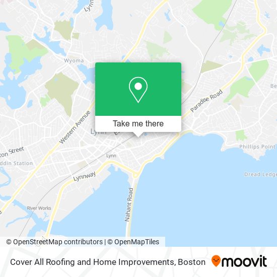 Cover All Roofing and Home Improvements map