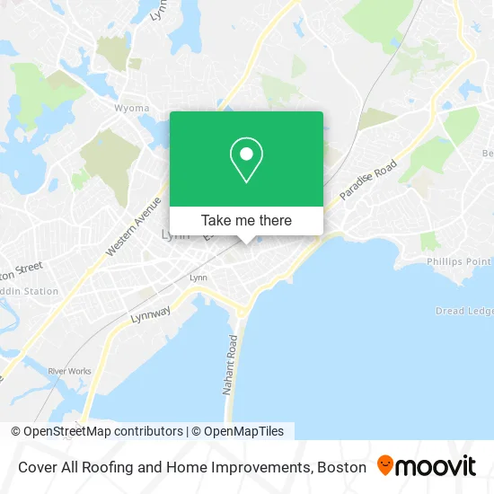 Cover All Roofing and Home Improvements map
