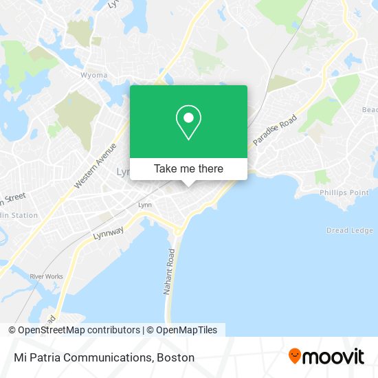 Mapa de Mi Patria Communications