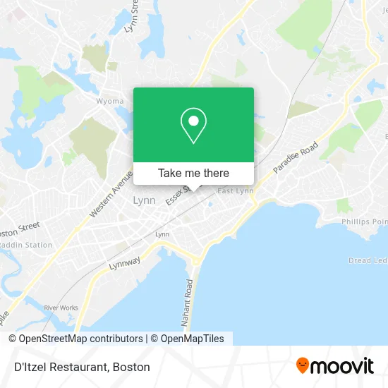 D'Itzel Restaurant map