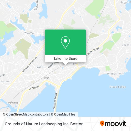 Mapa de Grounds of Nature Landscaping Inc