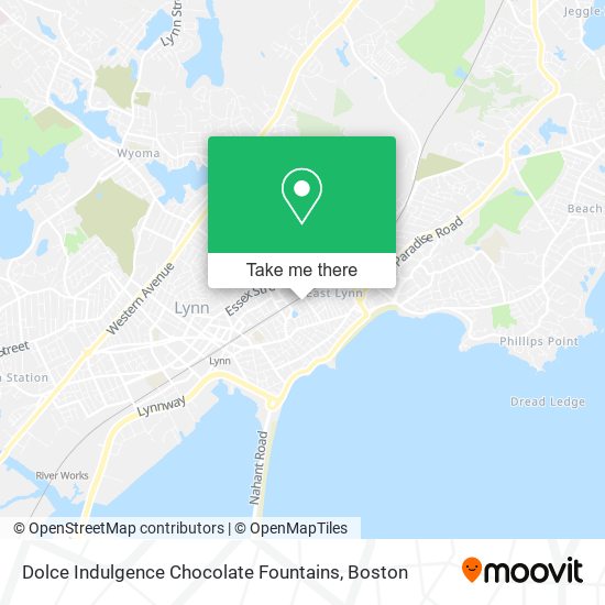 Dolce Indulgence Chocolate Fountains map