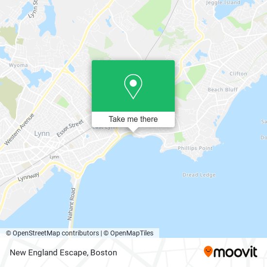 Mapa de New England Escape