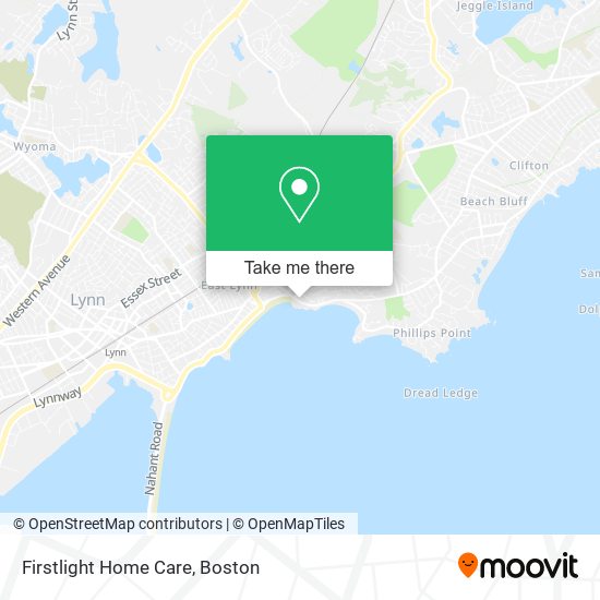 Firstlight Home Care map