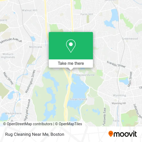 Rug Cleaning Near Me map