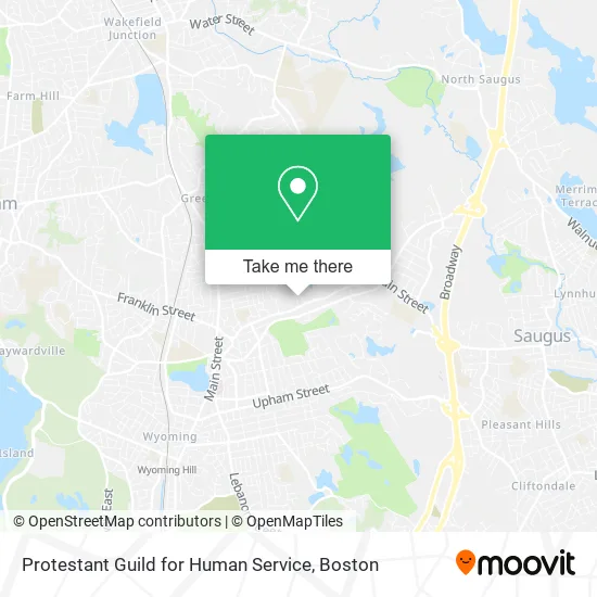 Mapa de Protestant Guild for Human Service